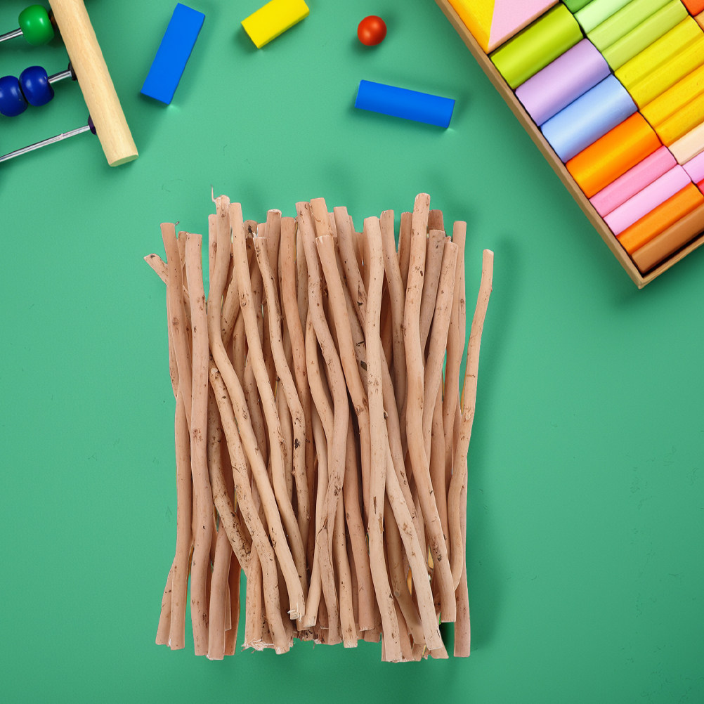 Craft Embellishment - 50Pcs Natural Birch Twigs Branches Rustic