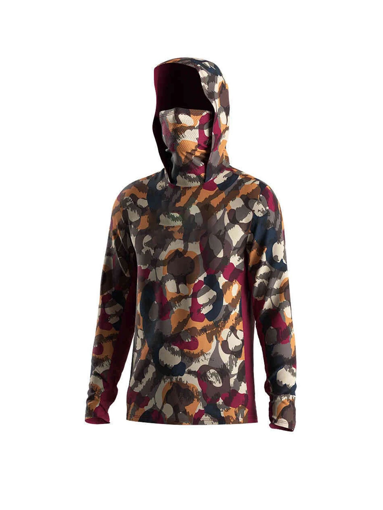 Outdoor Men Fishing Hooded Shi - Embellish Knit 评论和价格