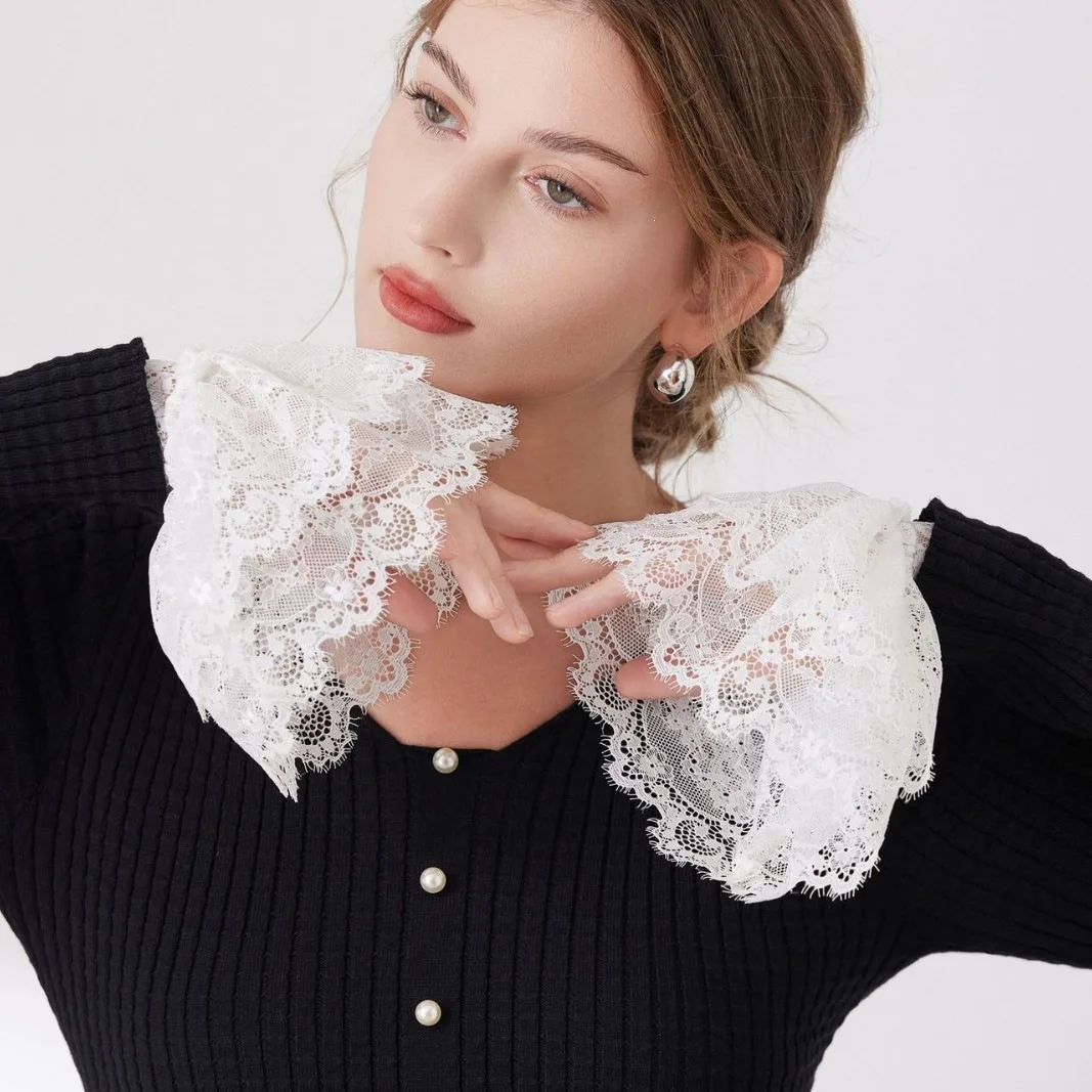 26 Elastic Short Cuff Womens L - Elastic Lace Trim 评论和价格