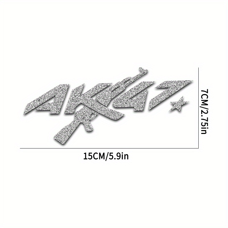 Imitation Diamond Glitter AK47 - Glitter Vinyl Roll 评论和价格