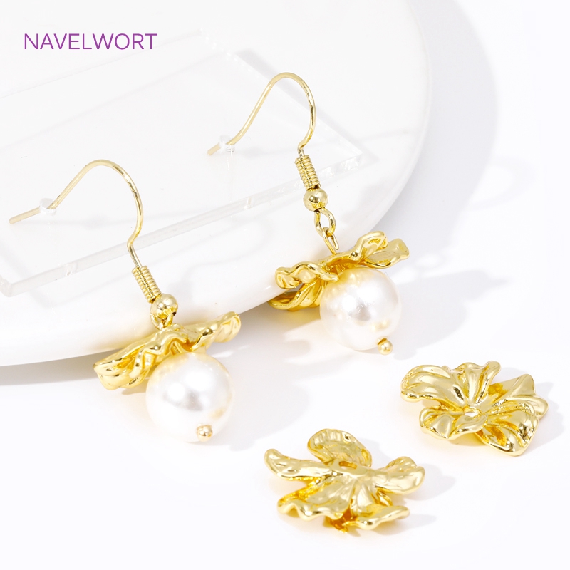 18K Gold Plated Large Flower B - Embellishment Crafts 评论和价格