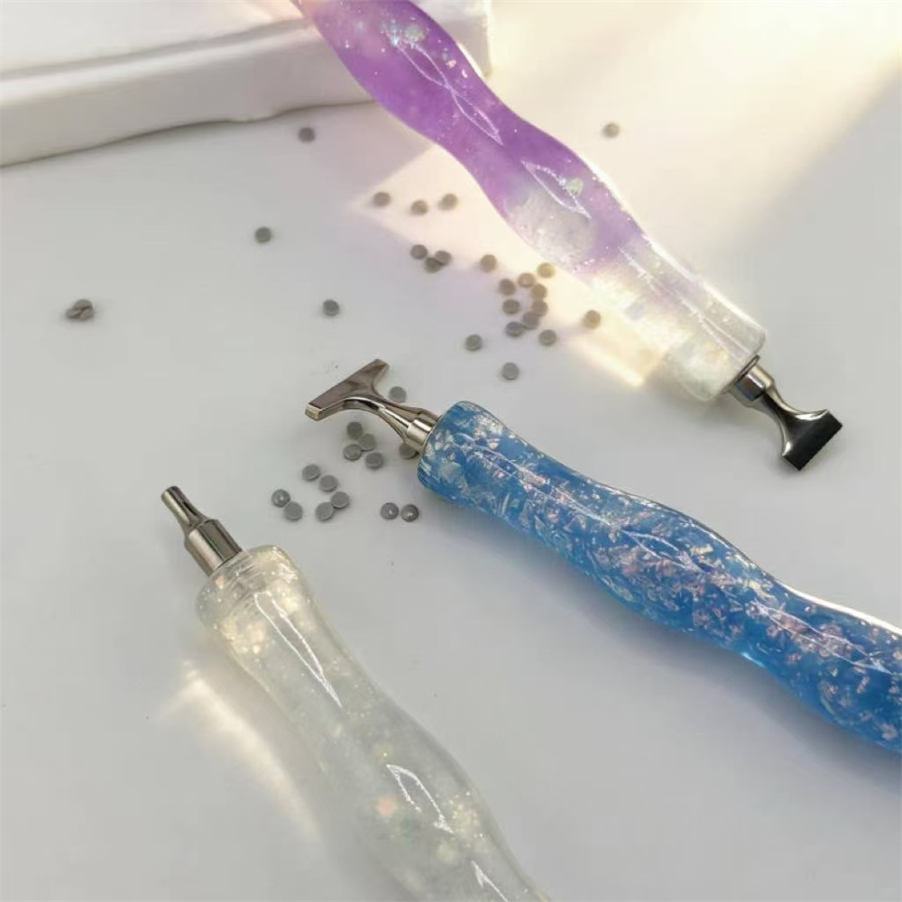 New Wavy  Resin Diamond Painti - Embroidery Embellishments 评论和价格