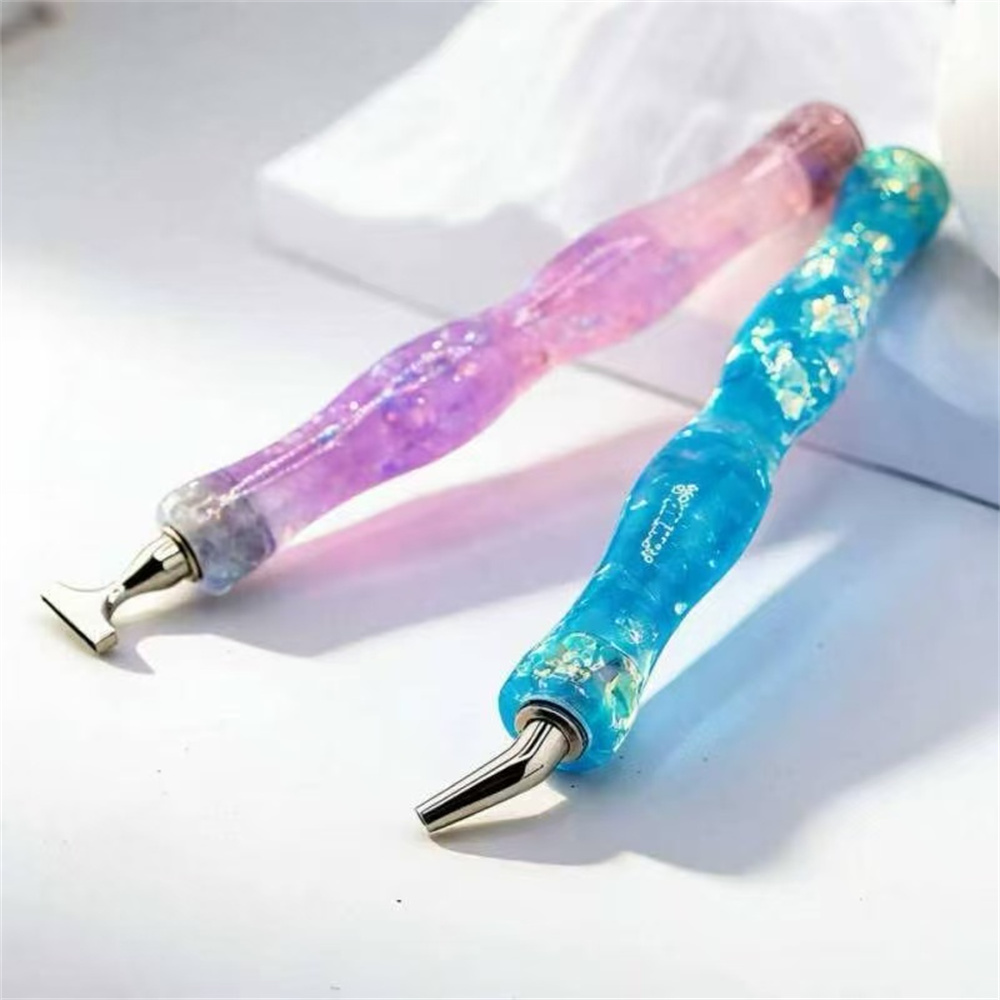 New Wavy  Resin Diamond Painti - Embroidery Embellishments 评论和价格