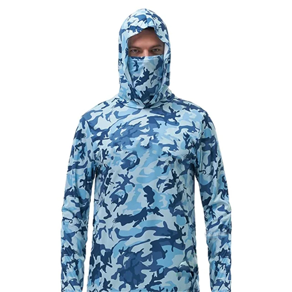 Summer Fishing Hoodies Men Jer - Embellish Knit 评论和价格