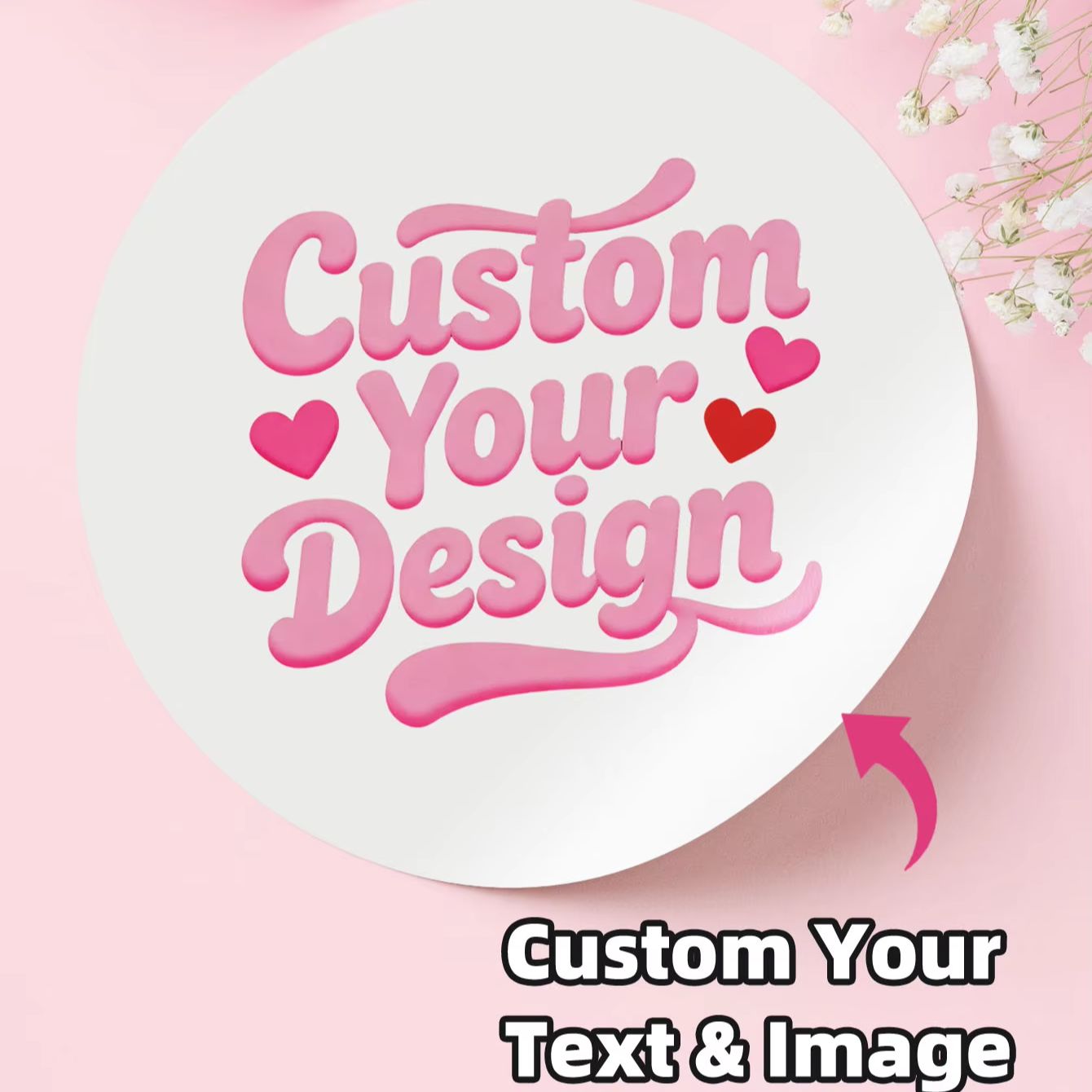 1‑120Pcs Custom Round Stickers - Embellishments For Scrapbooking 评论和价格