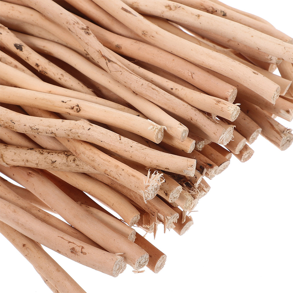 50Pcs Natural Birch Twigs Bran - Craft Embellishment 评论和价格