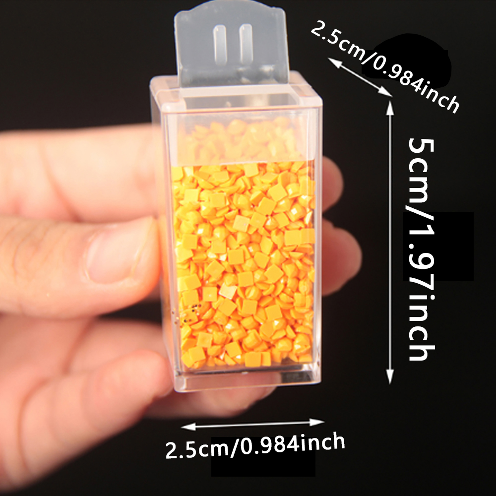 Square Plastic Diamond Paintin - Craft Embellishment Storage 评论和价格