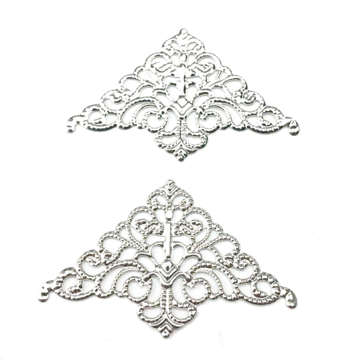 200PCS Hollow Connector Triang - Embellishment Crafts 评论和价格