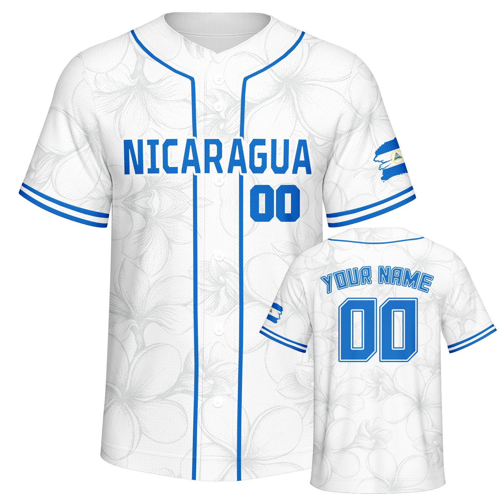 Personalized Nicaragua Basebal - Embellish Knit 评论和价格